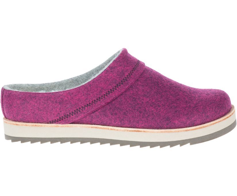 Buty Merrell Juno Clog Wool - Slip Ons Damskie Merrell - Różowe/Fioletowe [GWUES-1356]